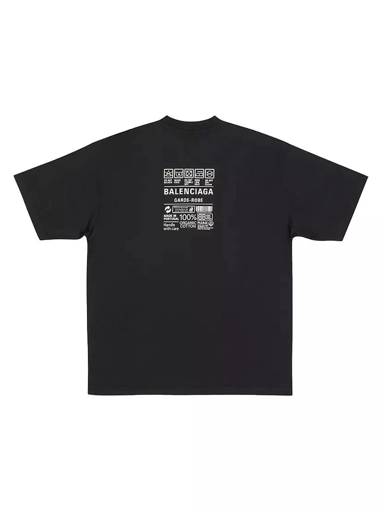 Care Label T-Shirt Medium Fit 商品