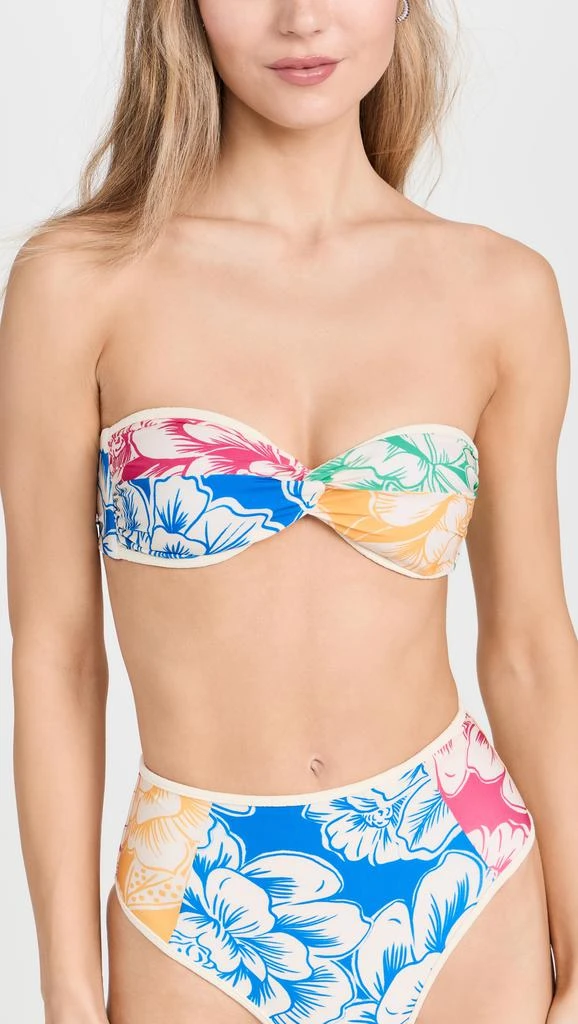 商品Farm Rio|Tropical Chita Bikini Bustie,价格¥207,第1张图片