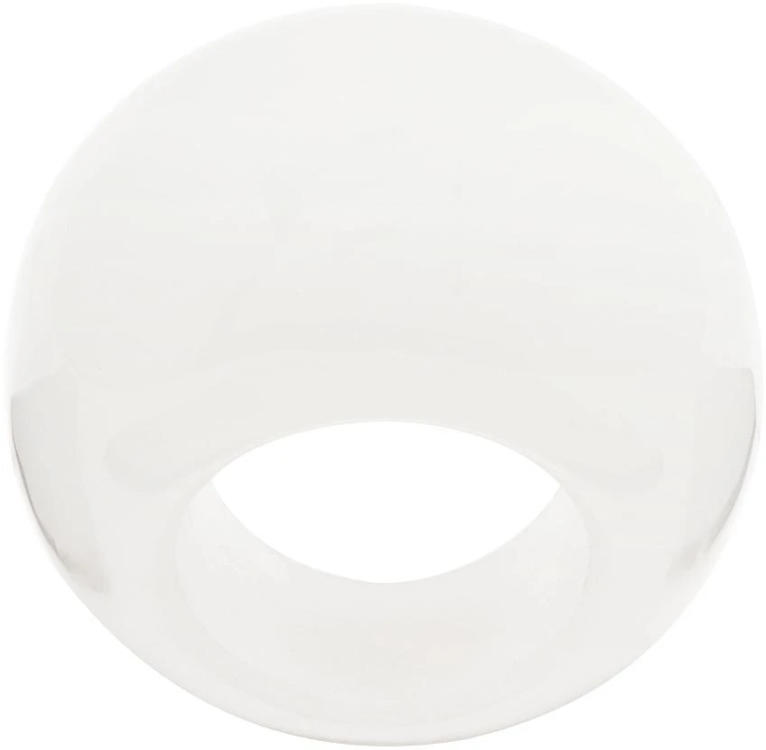 商品Sophie Buhai|White Jade Donut Ring,价格¥3244,第1张图片