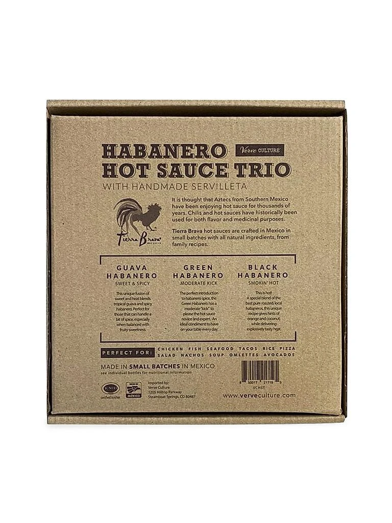 Habanero Hot Sauce Trio & Servilleta 商品