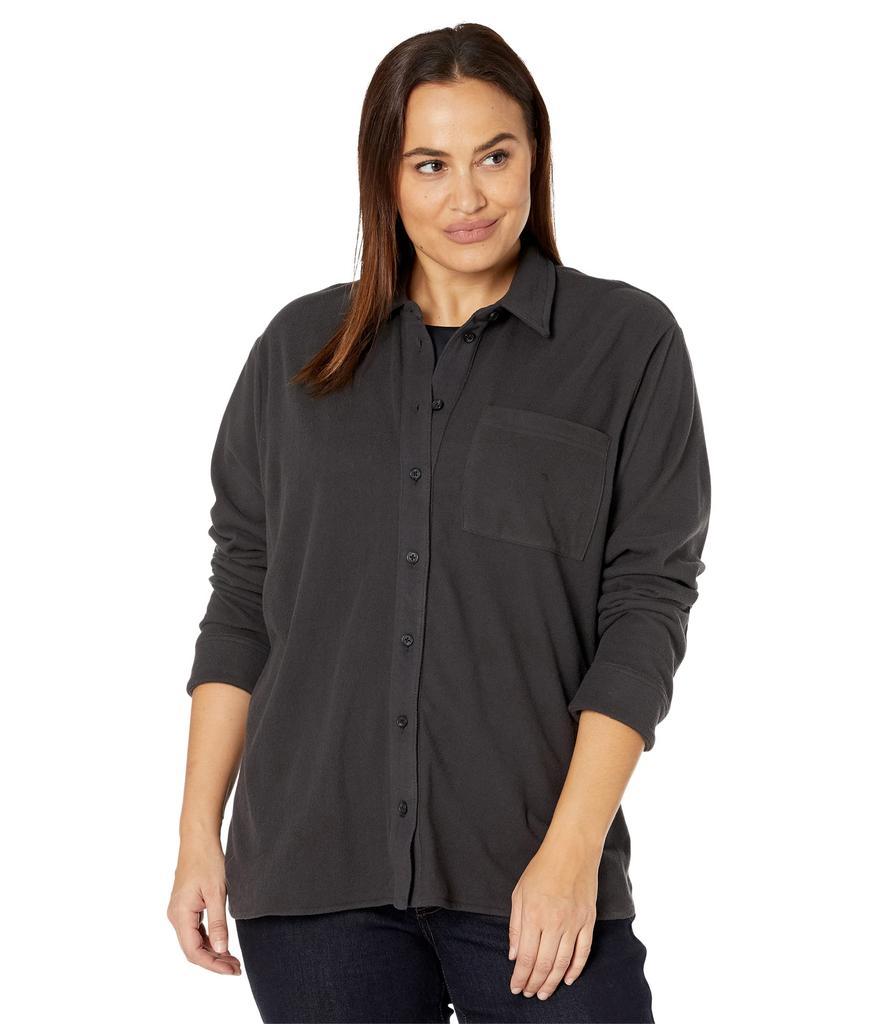 商品Madewell|Plus Size MWL Thermal Fleece Shirt Jacket,价格¥328,第1张图片