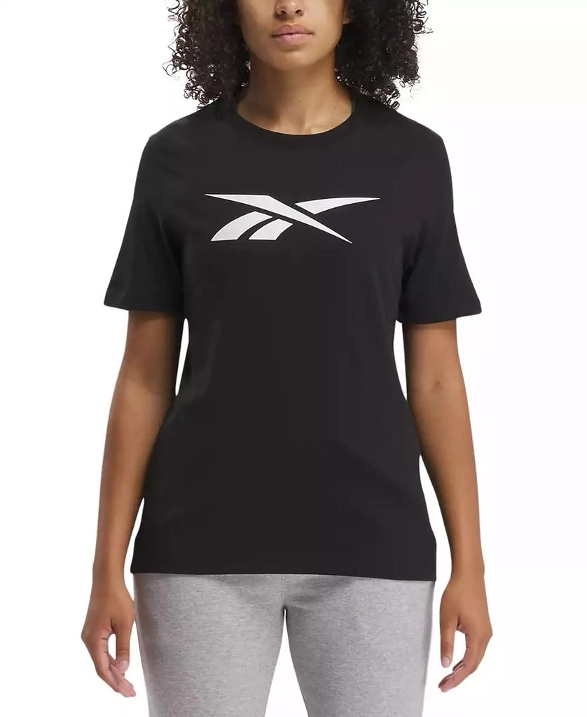 商品Reebok|Women's Cotton Vector Graphic Short-Sleeve Tee,价格¥70,第1张图片