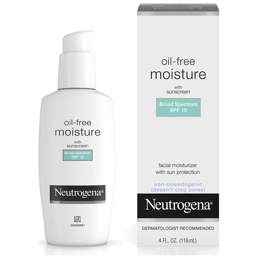 商品Neutrogena|Oil Free Facial Moisturizer With SPF 15 Sunscreen Fragrance-Free,价格¥86,第4张图片详细描述