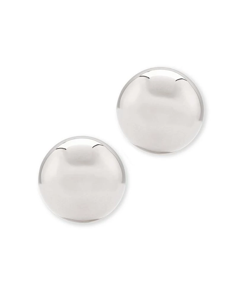 商品Bloomingdale's|Ball Stud Earrings in 14K White Gold,价格¥2213,第1张图片