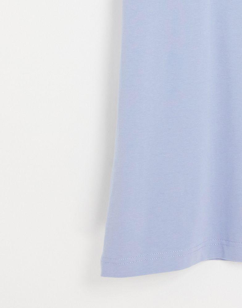 Tommy Hilfiger icon logo slim fit t-shirt in light blue商品第4张图片规格展示