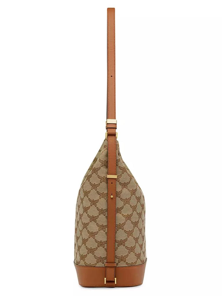 商品MCM|Large Lauretos Jacquard Hobo Bag,价格¥6536,第3张图片详细描述