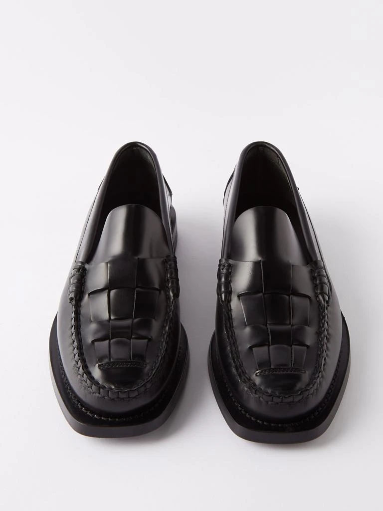 商品Hereu|Nombela woven leather loafers,价格¥1580,第5张图片详细描述