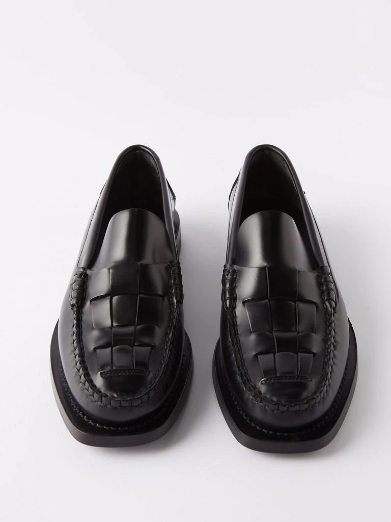 商品Hereu|Nombela woven leather loafers,价格¥1722,第5张图片详细描述