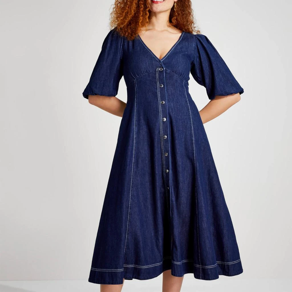 商品Kate Spade|Kate Spade New York Women's Denim Button-Front Dress - Denim,价格¥297,第1张图片