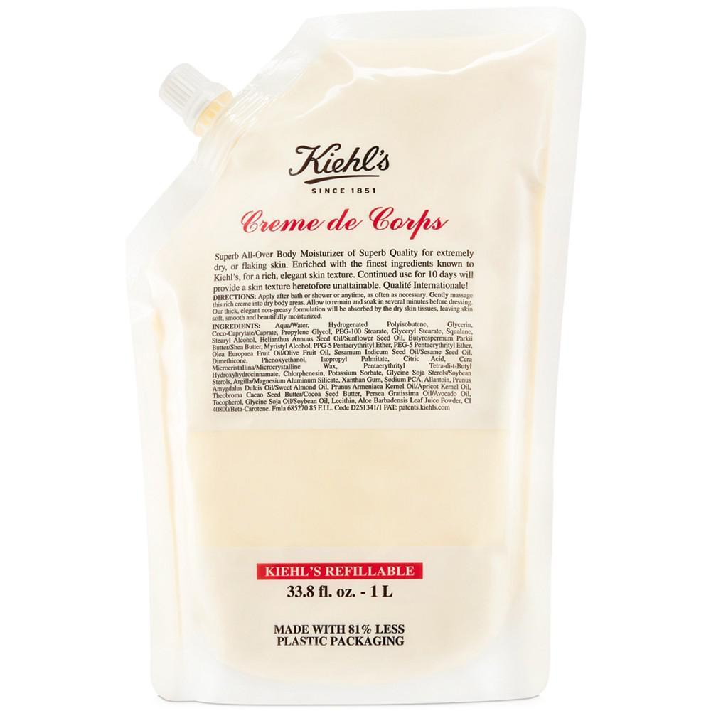 商品Kiehl's|Creme de Corps Body Lotion with Cocoa Butter Refill, 33.8-oz.,价格¥574,第1张图片