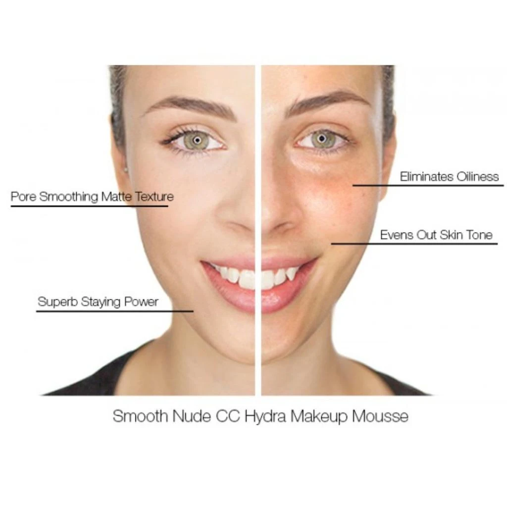 商品Mirenesse|Smooth Nude High Cover Mousse Foundation Mini,价格¥132,第5张图片详细描述