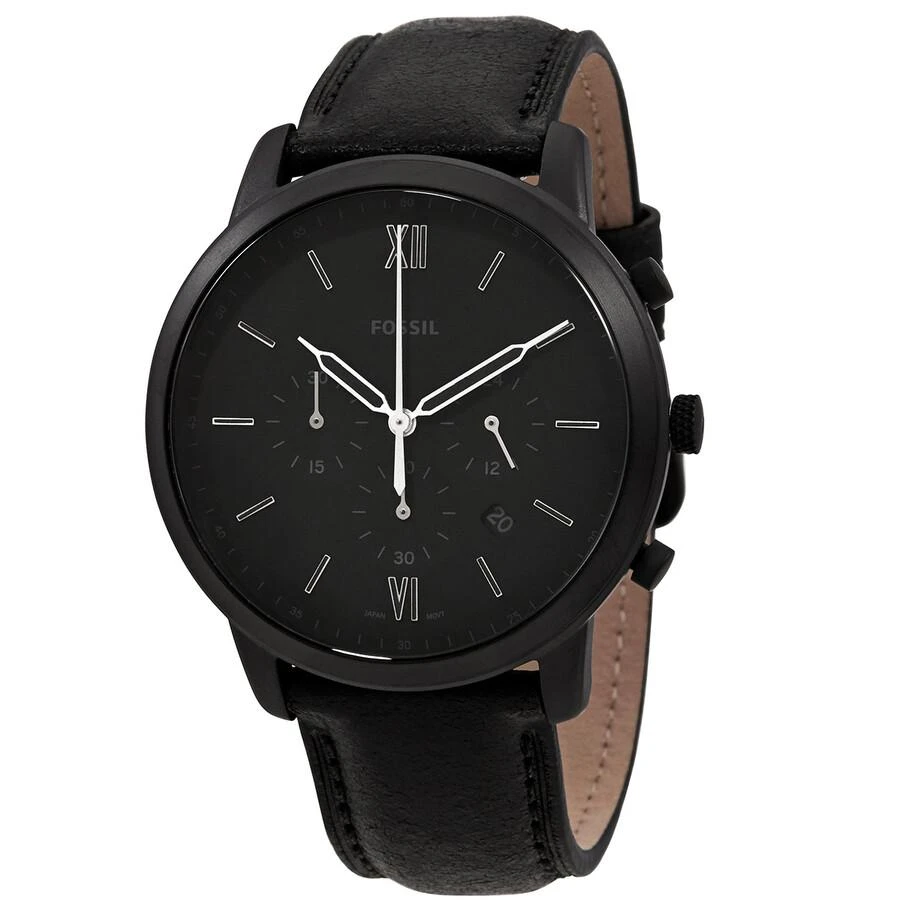 商品Fossil|Fossil Neutra Chronograph Quartz Black Dial Men's Watch FS5503,价格¥672,第1张图片
