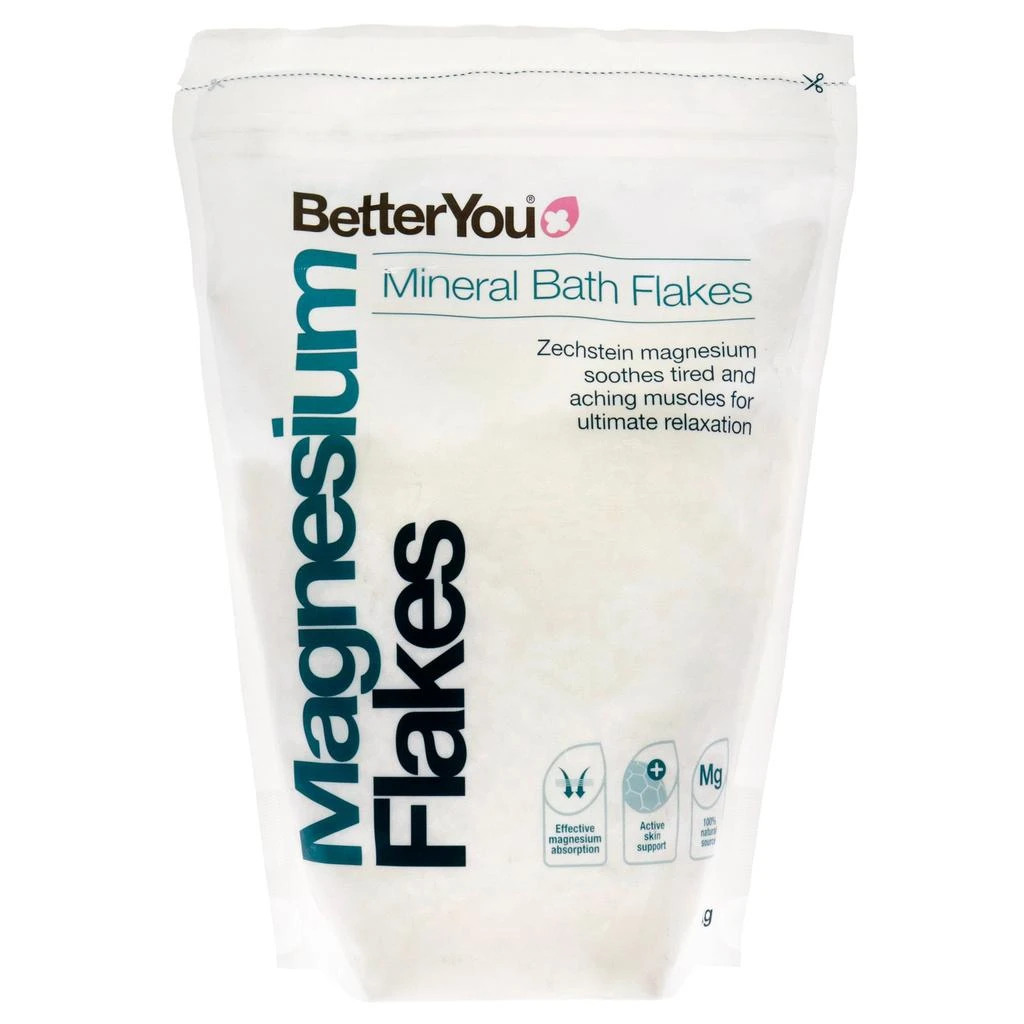 商品BetterYou|Magnesium Flakes by  for Unisex - 35.2 oz Bath Salt,价格¥159,第1张图片