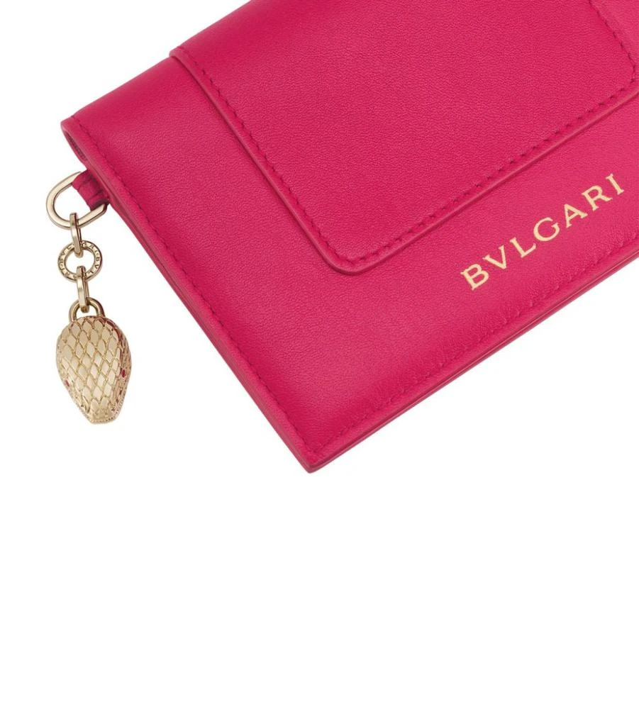 商品BVLGARI|Leather Serpenti Forever Wallet,价格¥3130,第4张图片详细描述