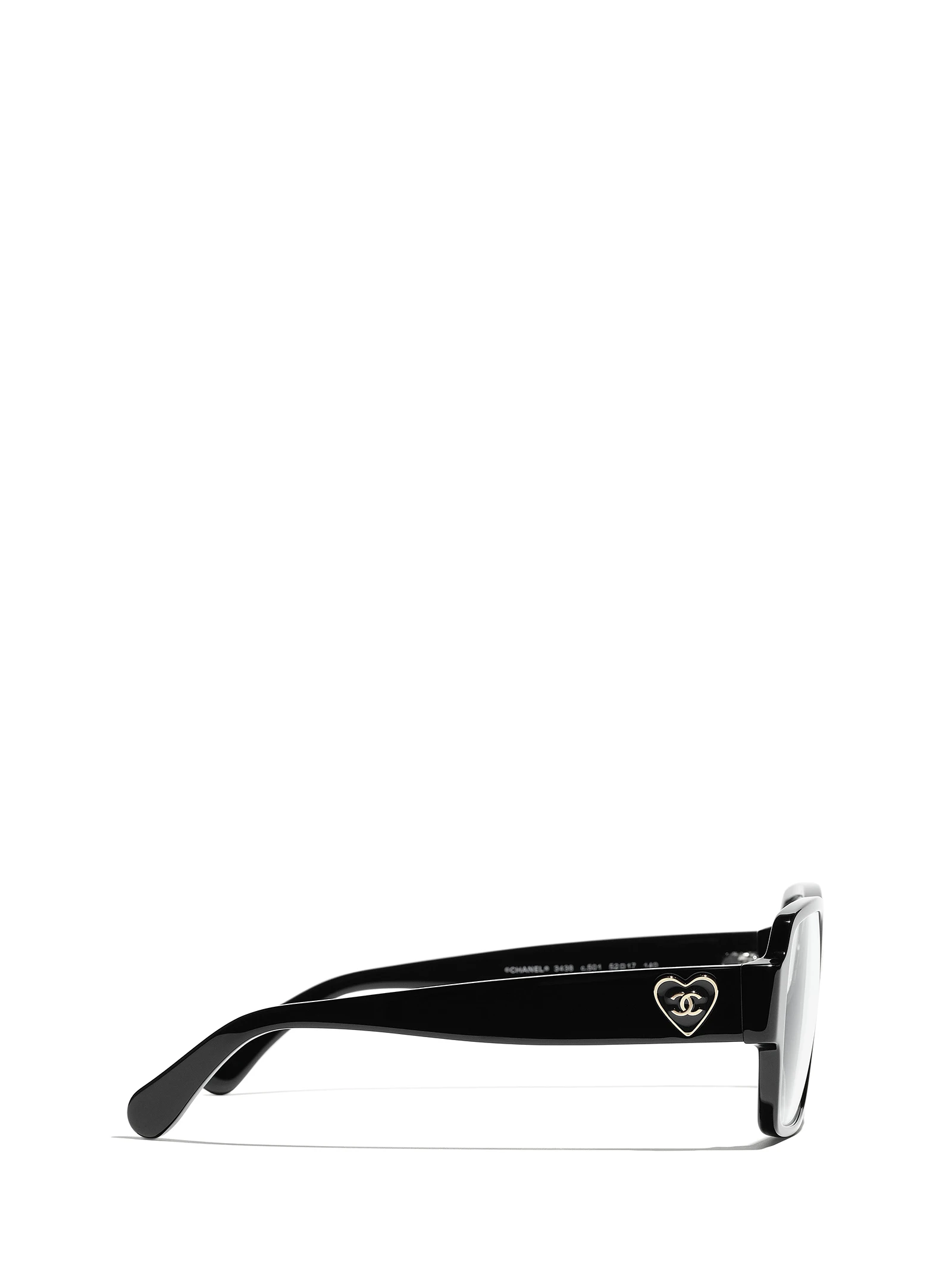 商品Chanel|Chanel 女士太阳镜 CH3438C501 黑色,价格¥2638,第4张图片详细描述