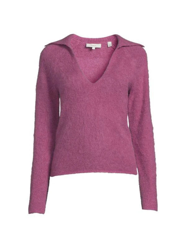 商品Vince|Brushed Alpaca Blend Sweater,价格¥636,第3张图片详细描述