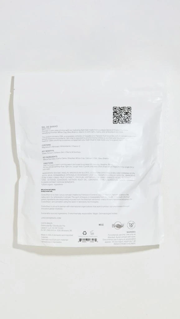 商品Costa Brazil|Costa Brazil Sal de Banho - 浴盐补充装,价格¥577,第4张图片详细描述