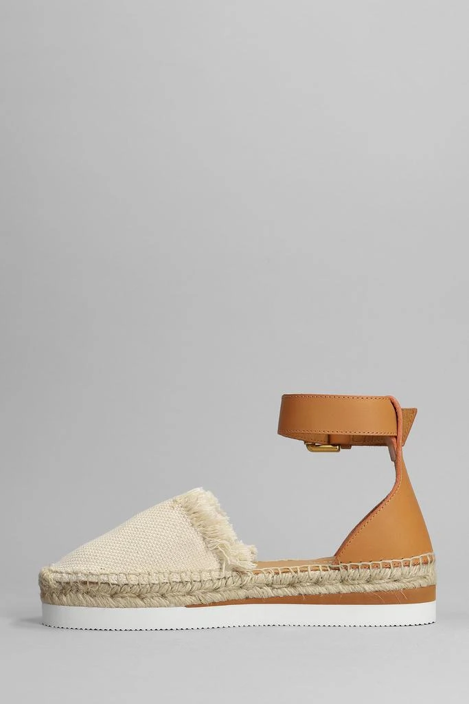 商品See by Chloé|See by Chloé Glyn Espadrilles In Beige Canvas,价格¥2164,第3张图片详细描述