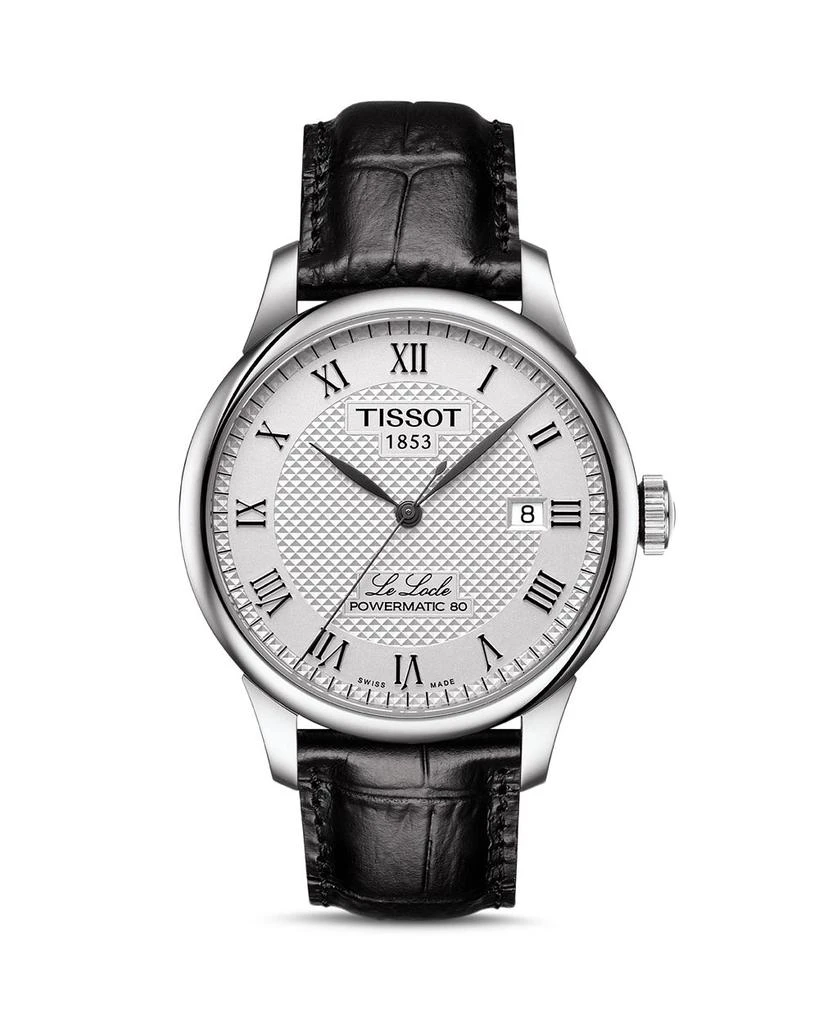 商品Tissot|天梭力洛克系列经典时尚商务机械皮带手表男表,价格¥4615,第1张图片