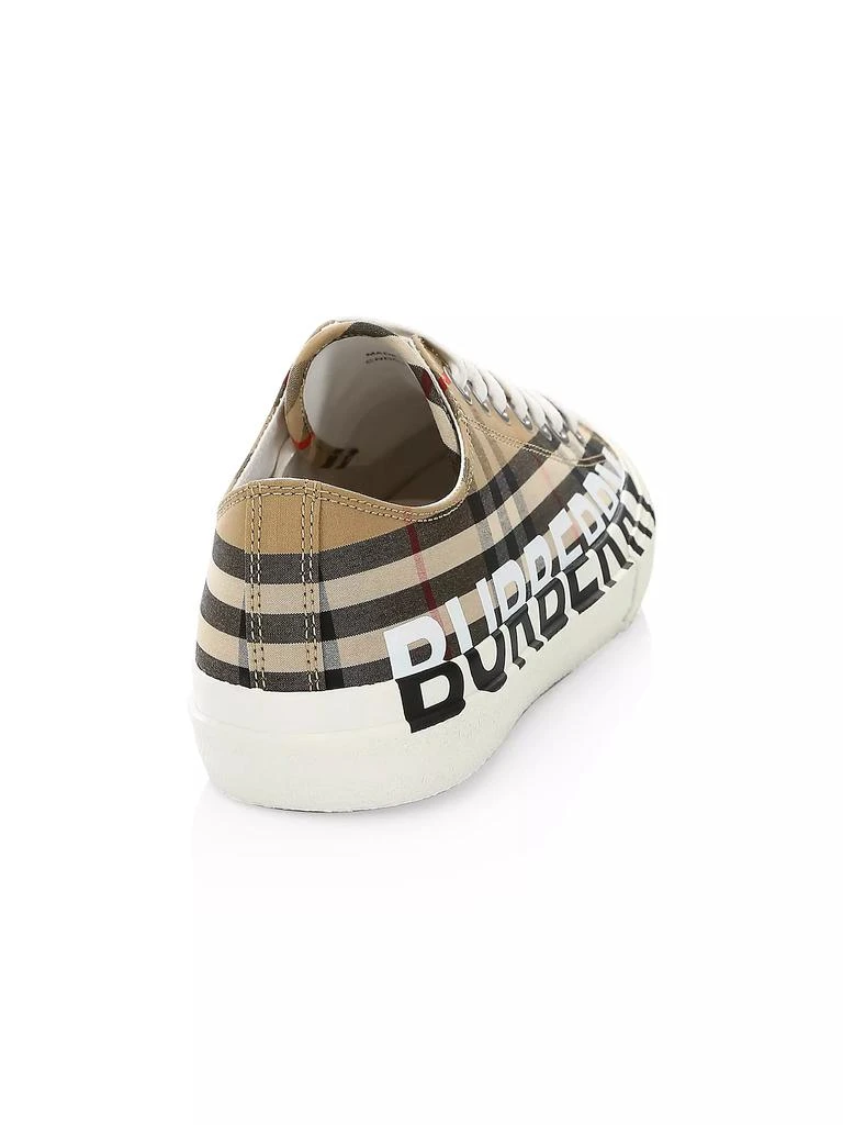 商品Burberry|Jack Vintage Check Canvas Sneakers,价格¥4873,第3张图片详细描述