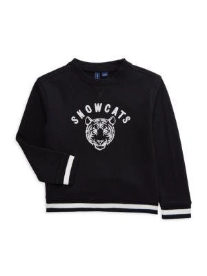 商品Janie and Jack|Baby Boy's ,Little Boy's & Boy's Snowcat Sweatshirt,价格¥185,第1张图片