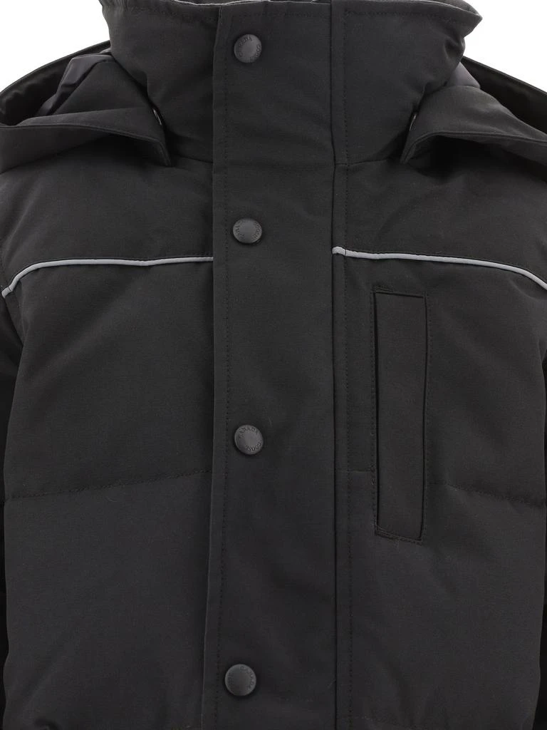商品Canada Goose|Canada Goose Kids Eakin Logo Patch Parka,价格¥4647,第4张图片详细描述