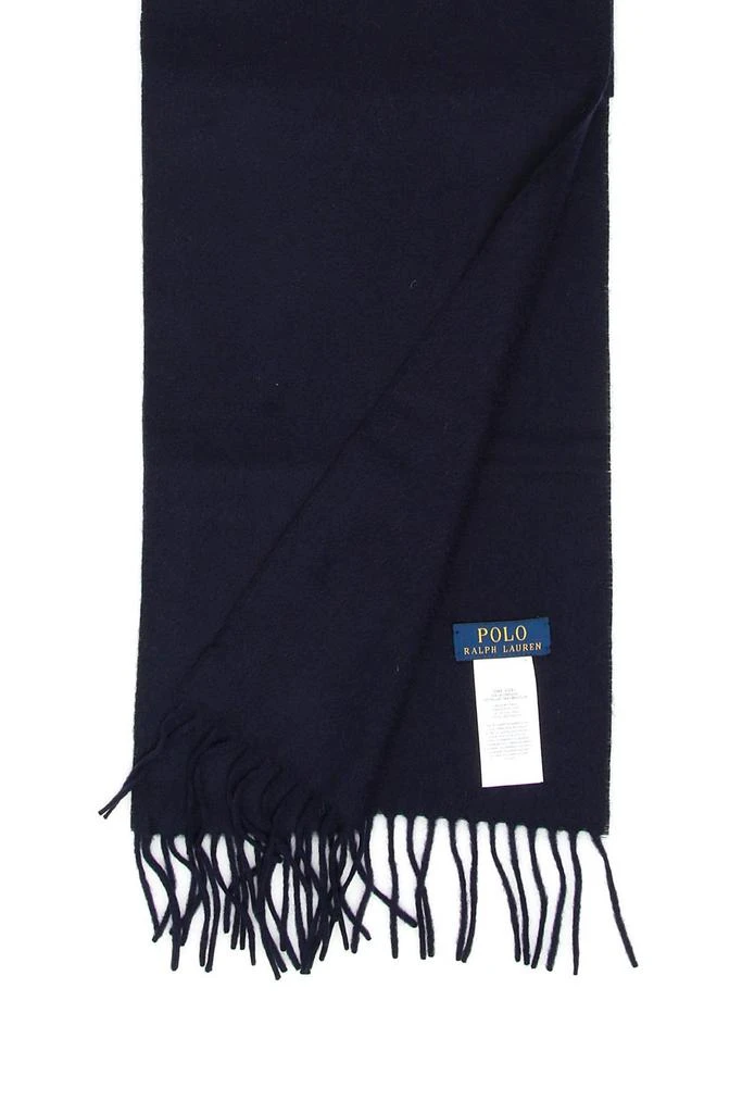 商品Ralph Lauren|Polo Ralph Lauren Logo Embroidered Fringed Scarf,价格¥1854,第2张图片详细描述