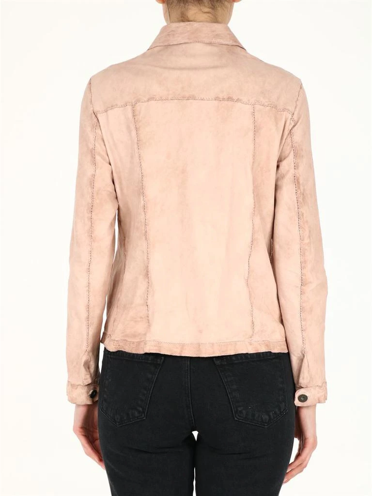 商品Salvatore Santoro|Powder pink leather shirt,价格¥2967,第4张图片详细描述