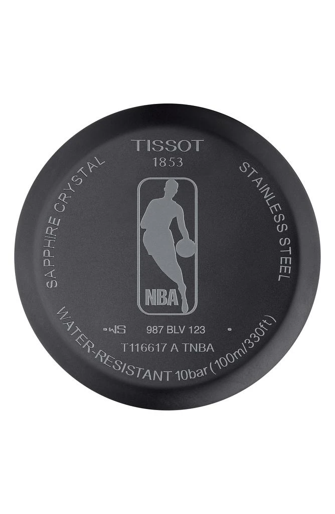 商品Tissot|天梭 速驰系列NBA运动石英手表男表 45mm骑士队T116.617.36.051.01,价格¥1806,第2张图片详细描述