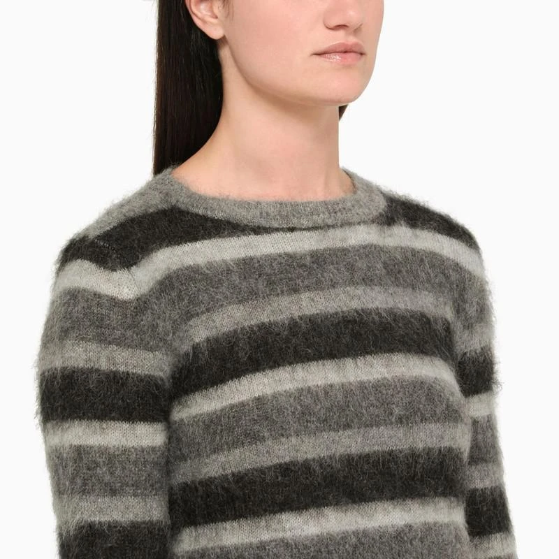 商品Max Mara|Striped mohair crew-neck jumper,价格¥995,第4张图片详细描述