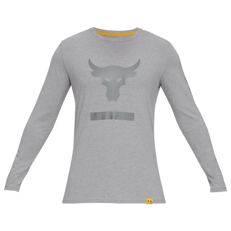 商品Under Armour|Under Armour Project Rock Hardest Long Sleeve - Men's 卫衣,价格¥225,第4张图片详细描述