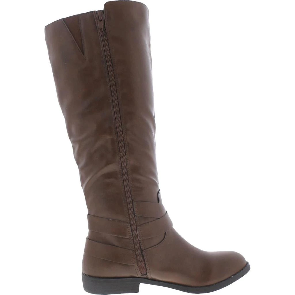 商品Style & Co|Style & Co. Womens Madixe Faux Leather Knee High Riding Boots,价格¥69,第3张图片详细描述