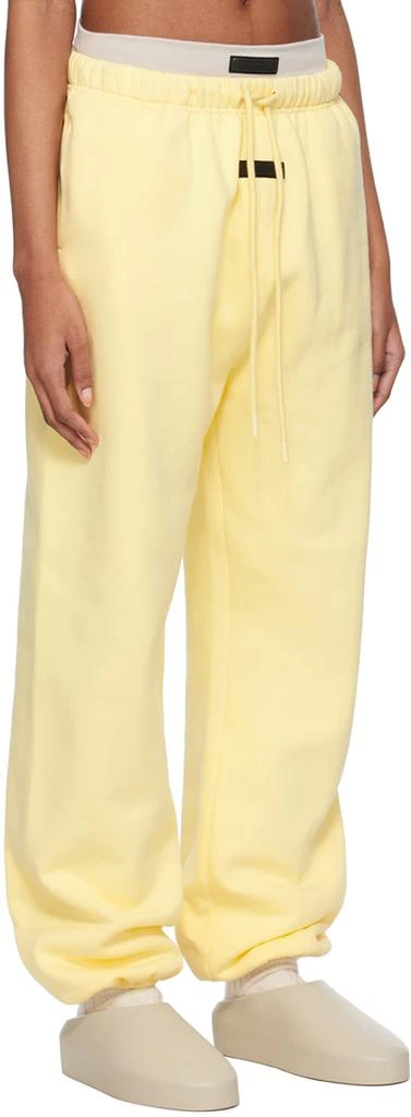 商品Essentials|Yellow Drawstring Sweatpants,价格¥626,第2张图片详细描述