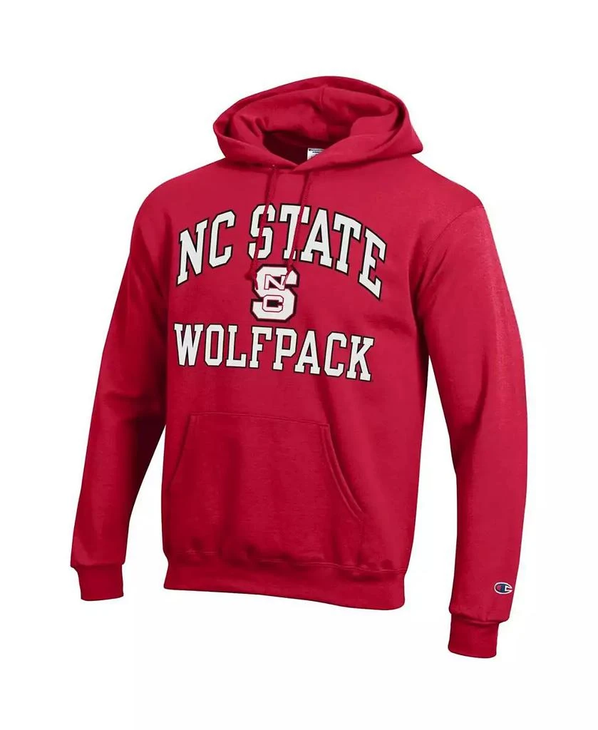 商品CHAMPION|Men's Red NC State Wolfpack High Motor Pullover Hoodie,价格¥337,第2张图片详细描述