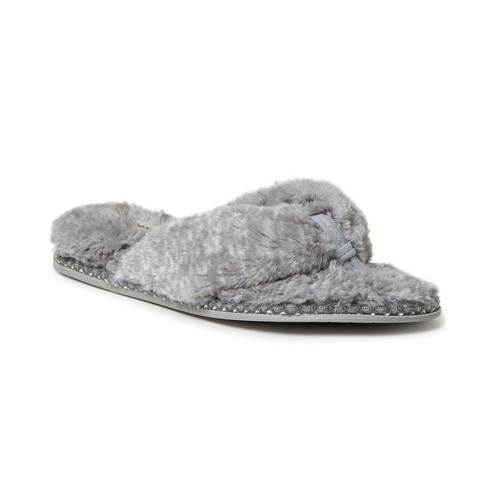 商品Dear Foams|Women's Marie Furry Thong Slippers,价格¥207,第1张图片