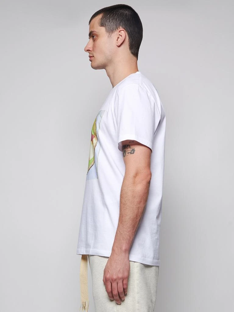 商品Loewe|Pizza Graphic T-shirt White,价格¥1950,第4张图片详细描述