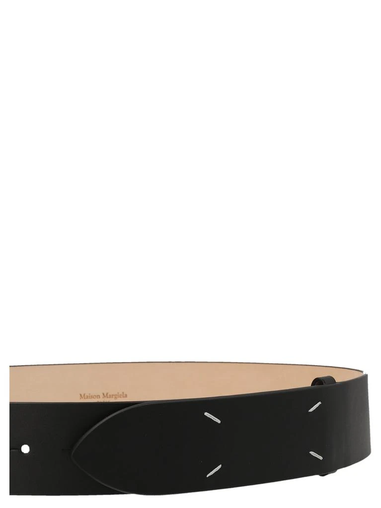 商品MAISON MARGIELA|Maison Margiela Four-Stitch Detailed Belt,价格¥2758,第3张图片详细描述