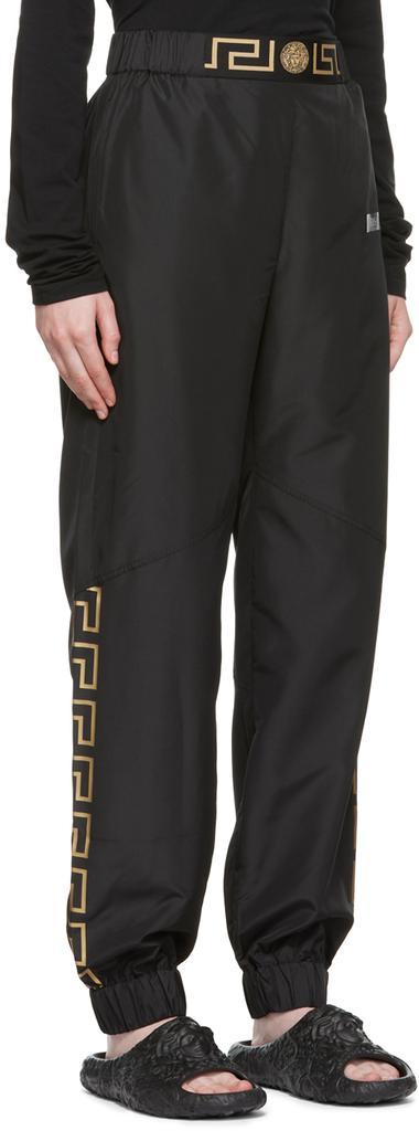 商品Versace|Black Polyester Sport Pants,价格¥3513,第5张图片详细描述