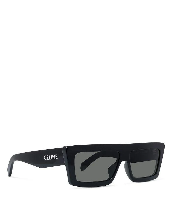 商品Celine|Monochroms Rectangular Sunglasses, 57mm,价格¥3155,第3张图片详细描述