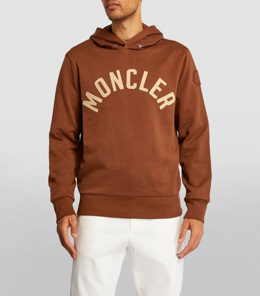 商品Moncler|Cotton Logo Hoodie,价格¥6555,第3张图片详细描述