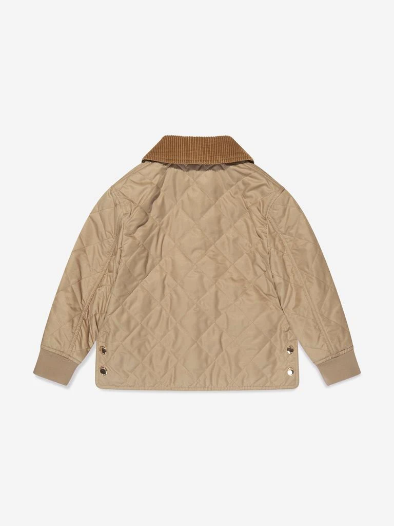 商品Burberry|Burberry Girls Otis Quilted Coat in Beige,价格¥2252,第2张图片详细描述