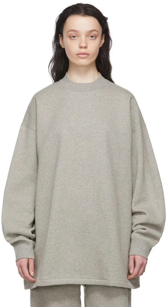 商品Essentials|Gray Relaxed Sweatshirt,价格¥376,第1张图片