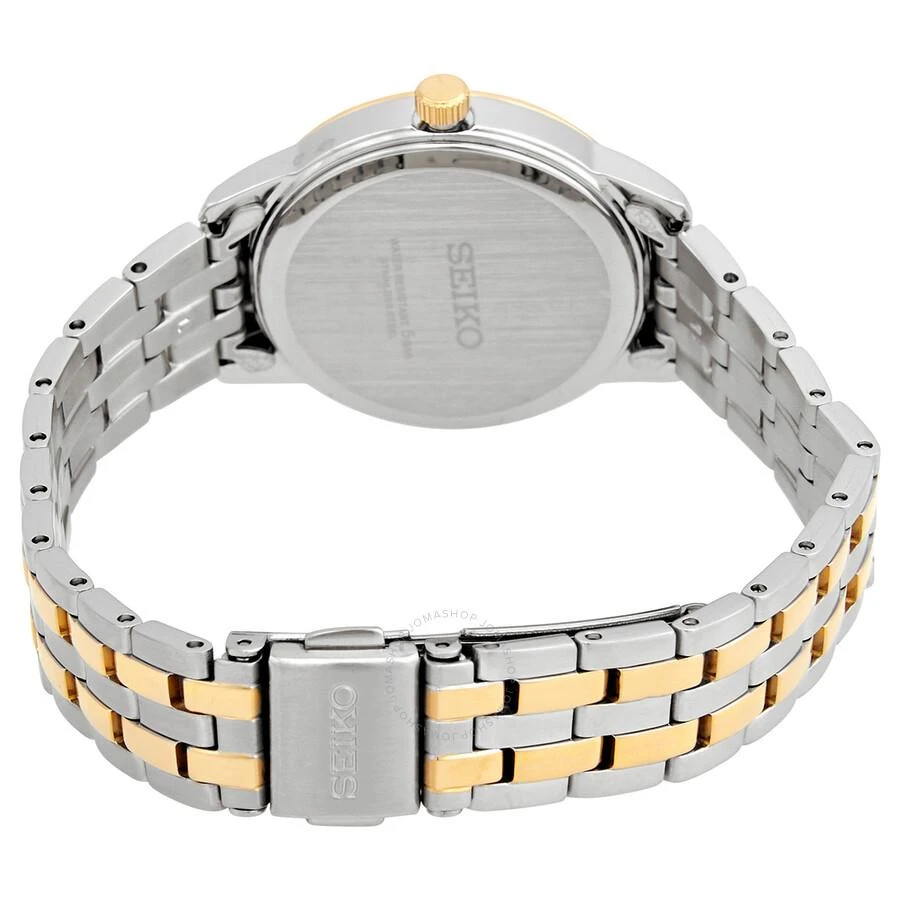 商品Seiko|Classic Quartz White Dial Two-tone Ladies Watch SUR410,价格¥844,第3张图片详细描述