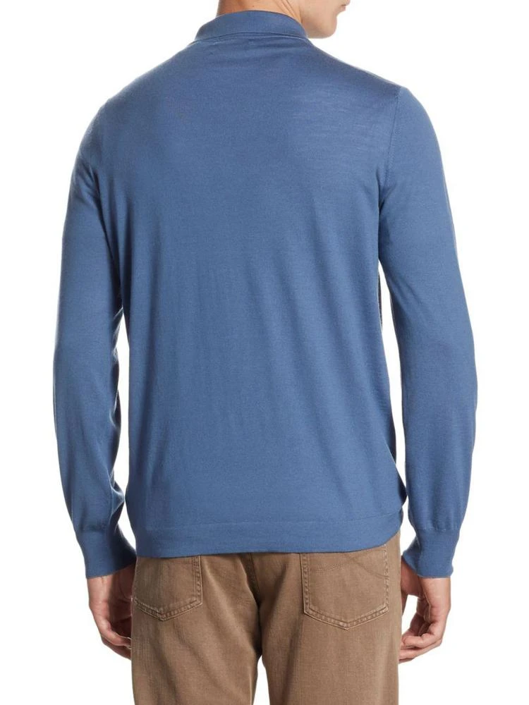 商品Brunello Cucinelli|Cotton Polo Sweater,价格¥3731,第2张图片详细描述