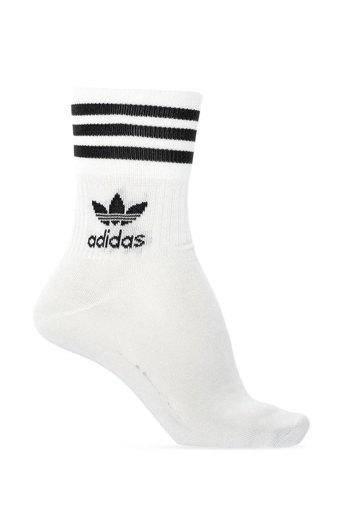 商品Adidas|Adidas Originals Mid-Cut Crew 5-Pack Socks,价格¥96,第2张图片详细描述