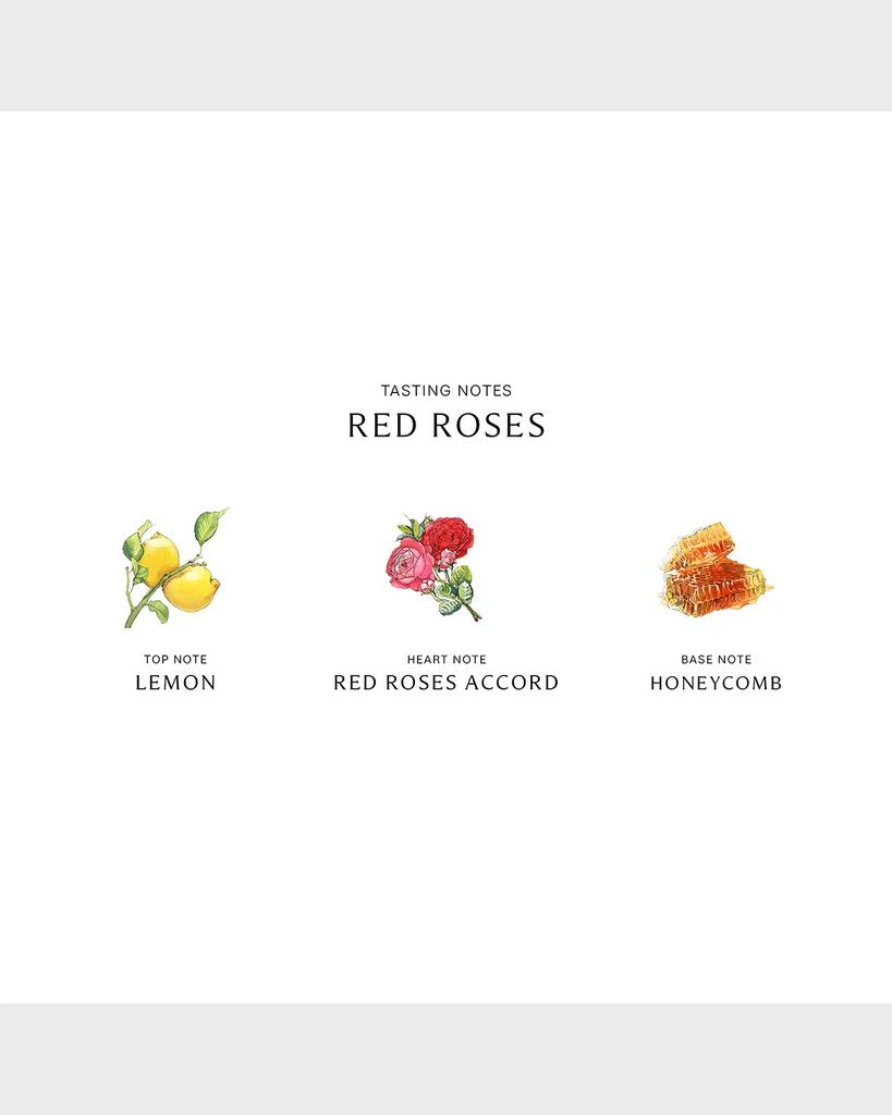 商品Jo Malone London|7 oz. Red Roses Home Candle,价格¥634,第4张图片详细描述