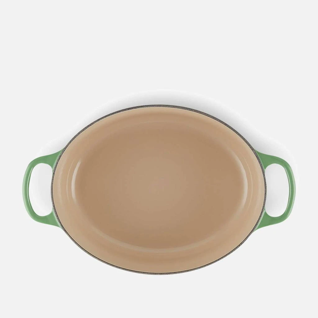 商品Le Creuset|Le Creuset Signature Cast Iron Oval Casserole - 27cm - Bamboo Green,价格¥2184,第5张图片详细描述