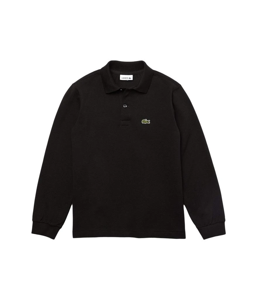 商品Lacoste|Long Sleeve Classic Pique Polo (Infant/Toddler/Little Kids/Big Kids),价格¥395,第1张图片