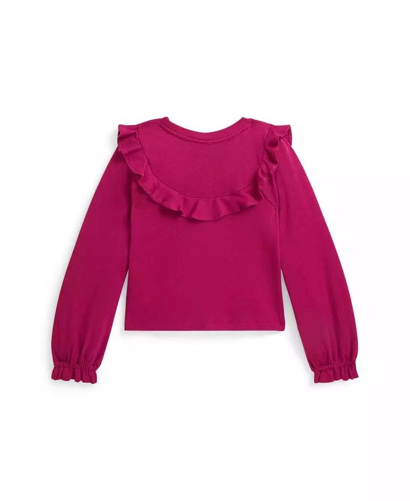 商品Ralph Lauren|Girls 2T-6X Long Sleeve Top,价格¥233,第2张图片详细描述