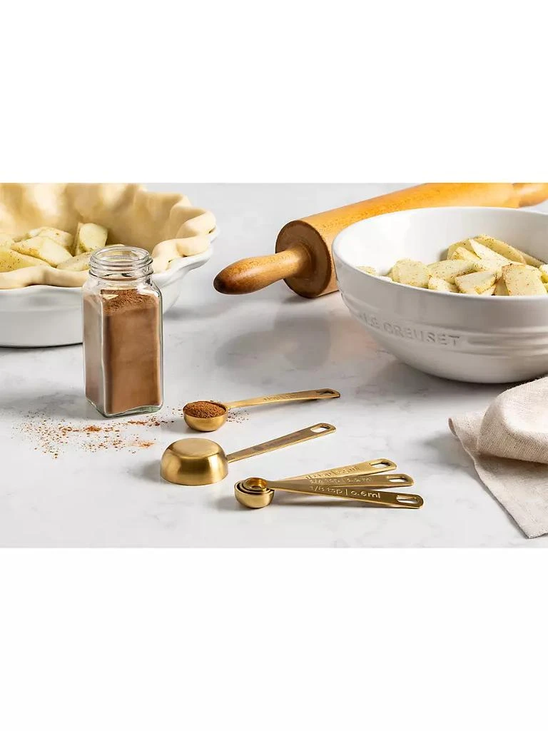 商品Le Creuset|Gold 5-Piece Measuring Spoon Set,价格¥315,第5张图片详细描述